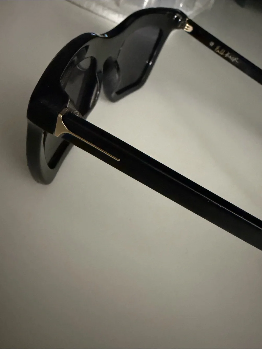 Dezi Oversized Square Black Sunglasses